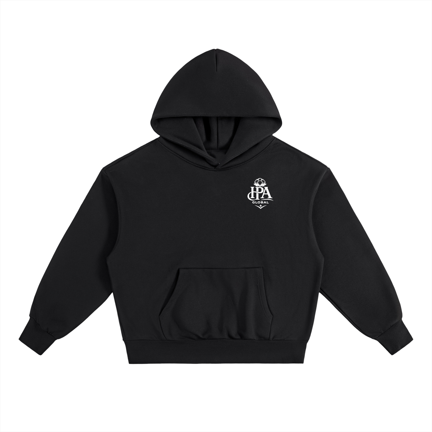 HPA Hoodie Ultra Heavyweight — 500 GSM ( Noir )