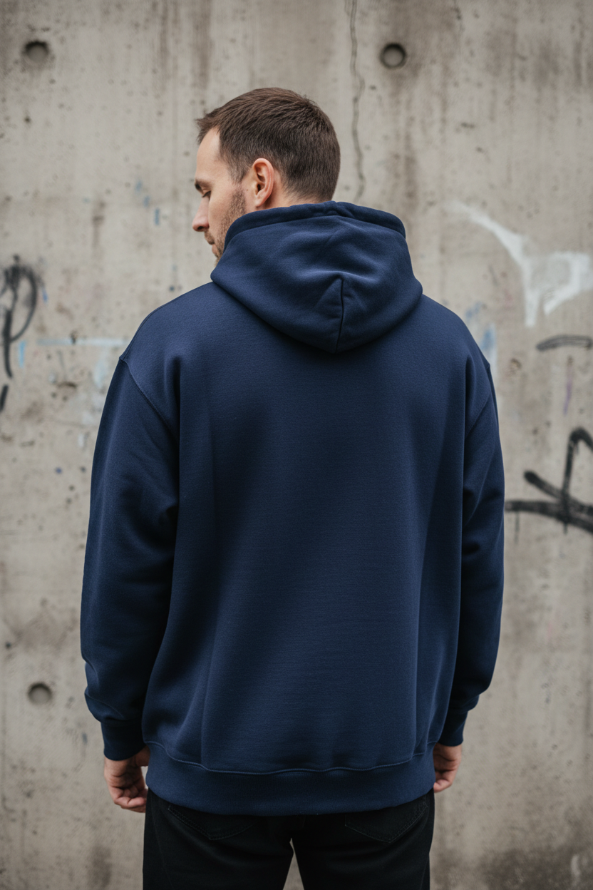 Dark Navy Back