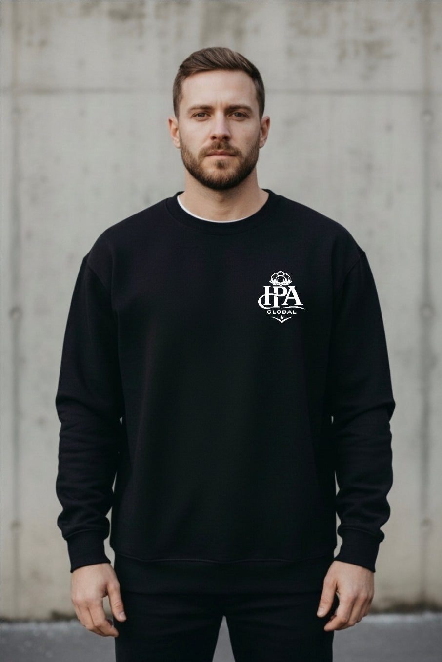 HPA Crewneck Midweight — 280 GSM